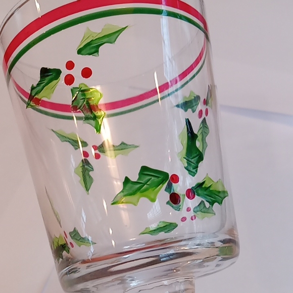 2 Yankee Candle Christmas holly votive candle holders - Picture 12 of 13